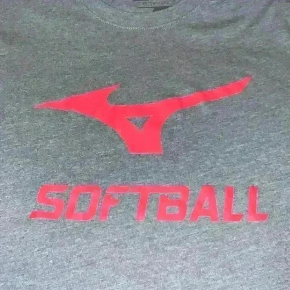Mizuno Performance Softball T-Shirt Size S - Picture 2 of 3